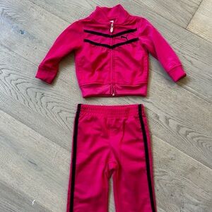 Puma Kids Red Tracksuit